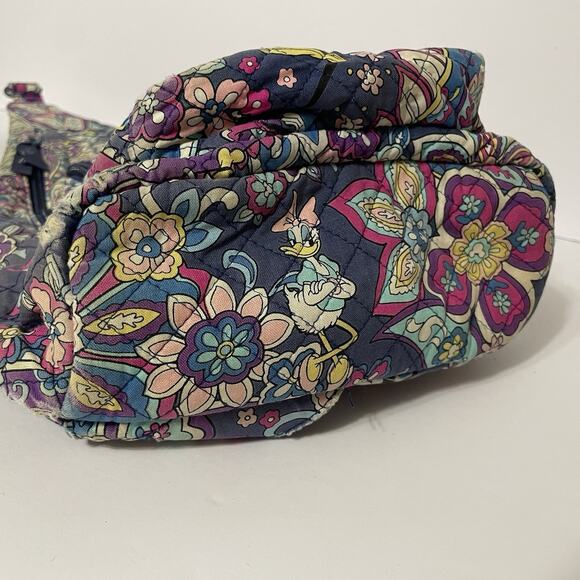 Vera Bradley X Disney Sling Backpack Bag Sensational Six Paisley Mickey Friends - Picture 7 of 16